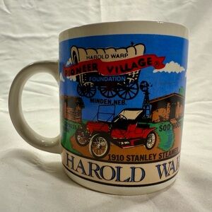 Vintage Harold Warp Pioneer Villiage Foundation Coffee Mug - Minden, NE